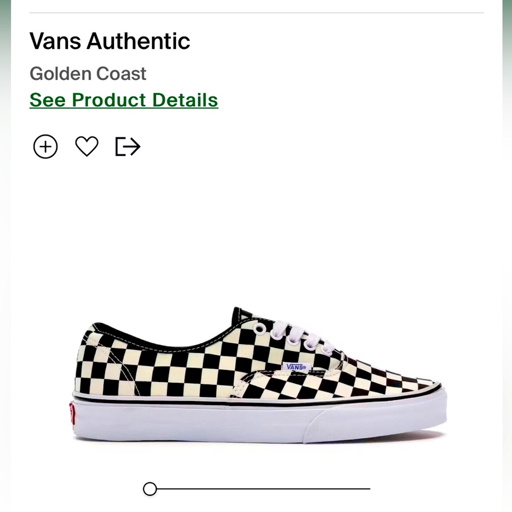 Vans Authentic Golden Coast